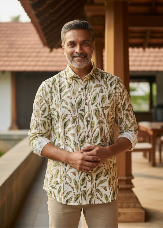 Cotton Printed Full Sleeve Shirt SL234