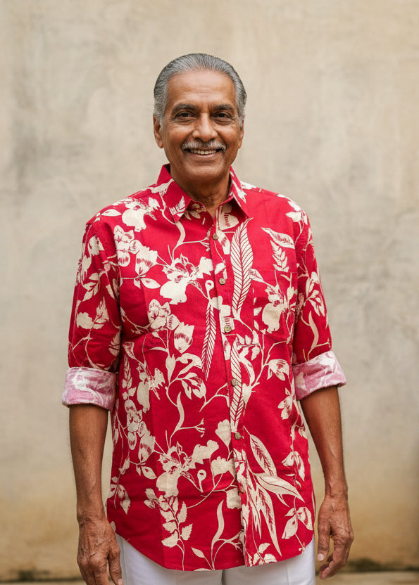 Cotton Printed Full Sleeve Shirt SL234
