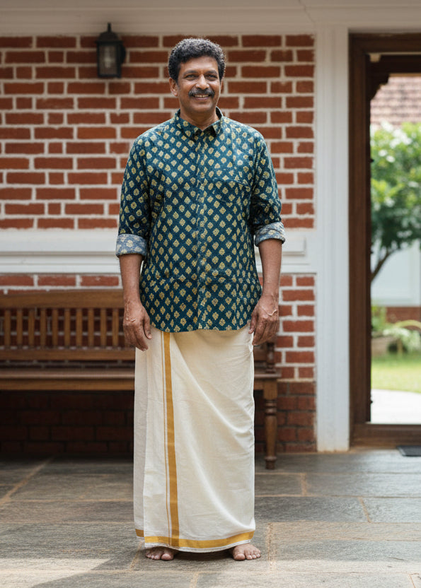 Cotton Printed Full Sleeve Shirt SL234