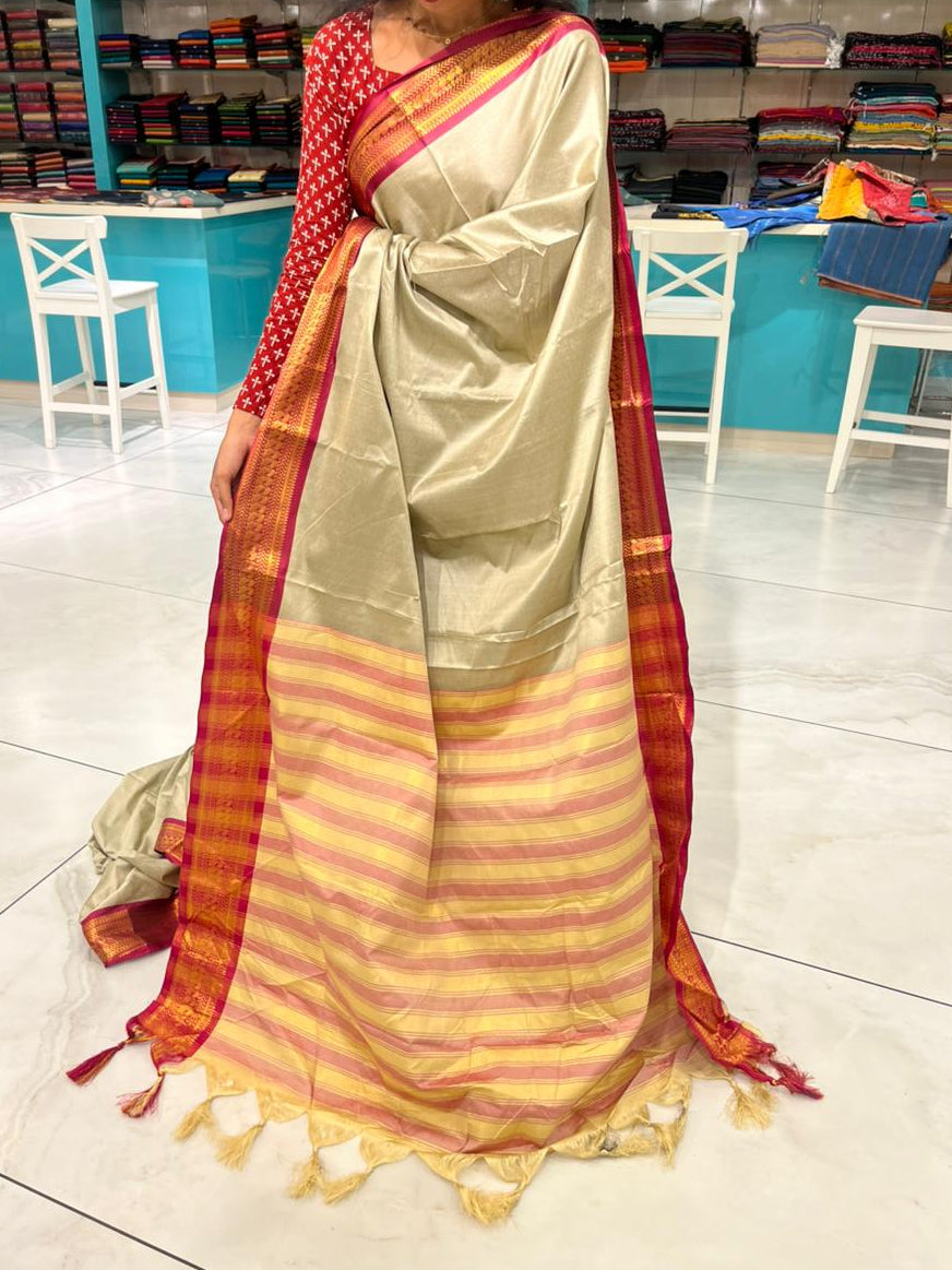 Southloom Semi Silk Narayanpet Saree SL265