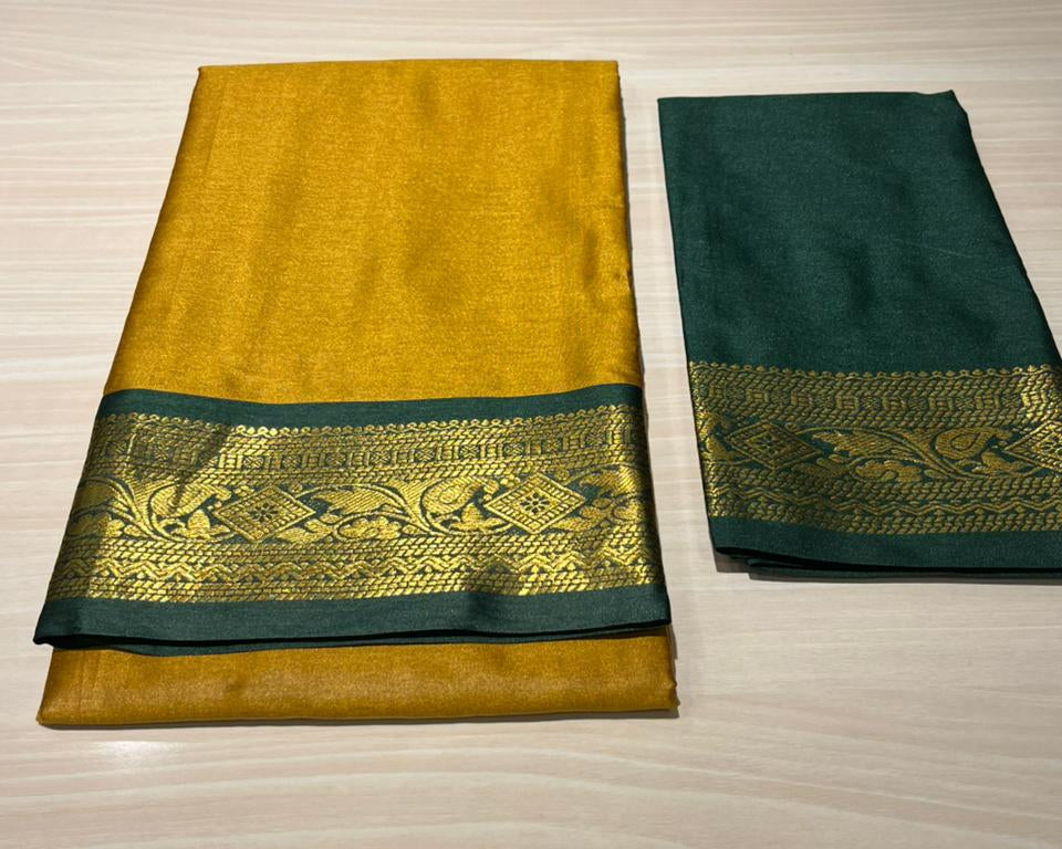 Southloom Semi Silk Narayanpet Saree SL265