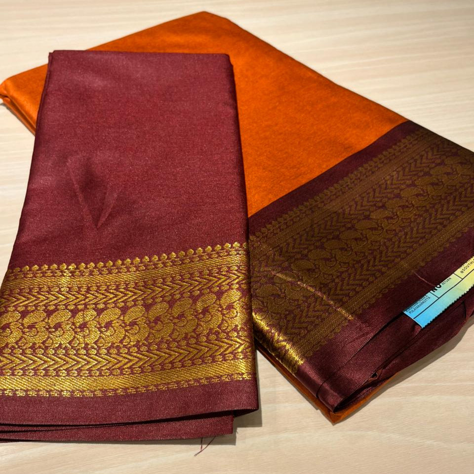 Southloom Semi Silk Narayanpet Saree SL265