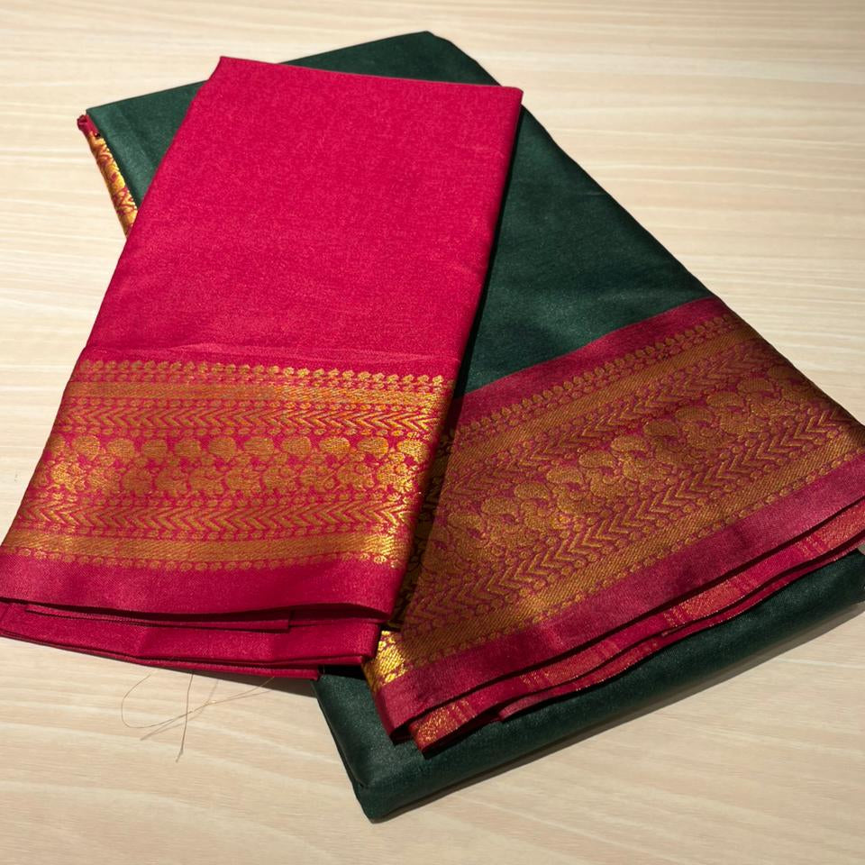 Southloom Semi Silk Narayanpet Saree SL265