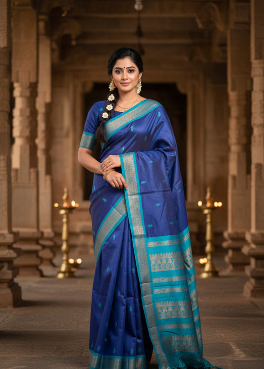 Southloom Cotton  Silk Saree SL274