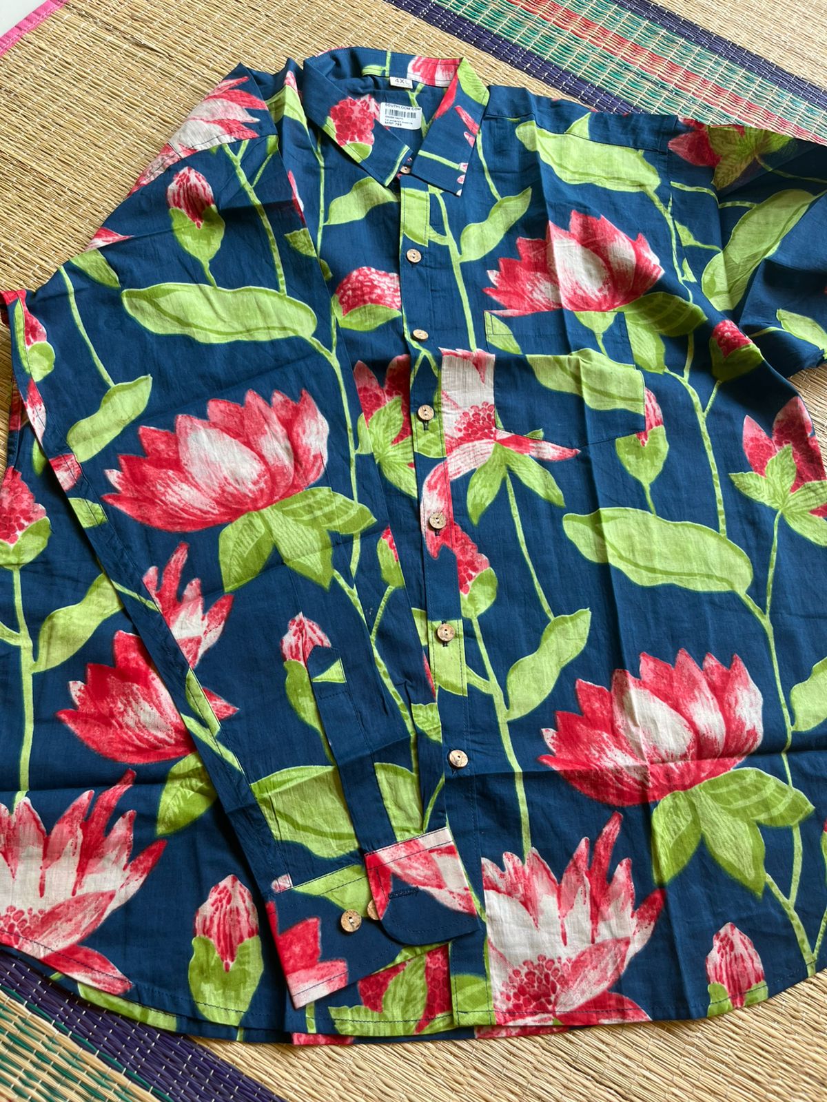 Cotton Printed Full Sleeve Shirt SL234