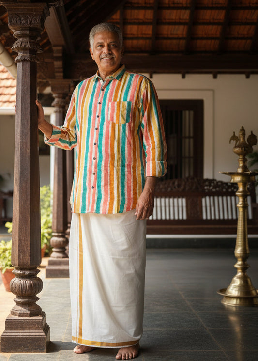 Cotton Printed Full Sleeve Shirt SL234