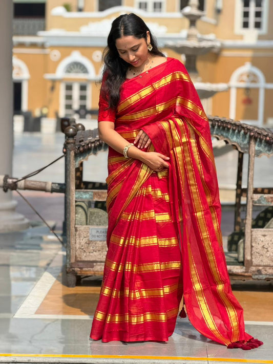 Kerala Mul Cotton Soft Fabric Saree SL215