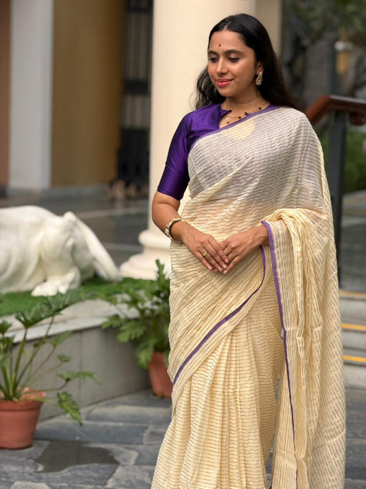 Kerala Mul Cotton Soft Fabric Saree SL215