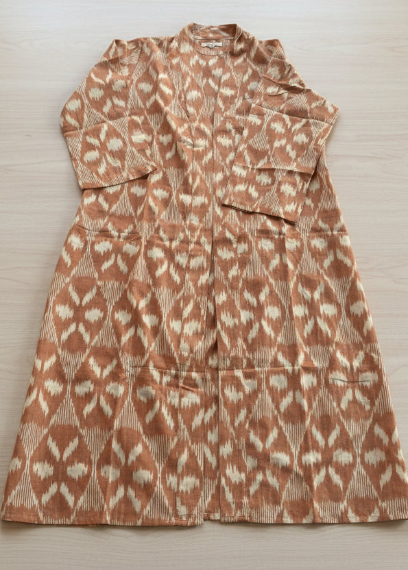 Long Linen Cotton Shrug SL292