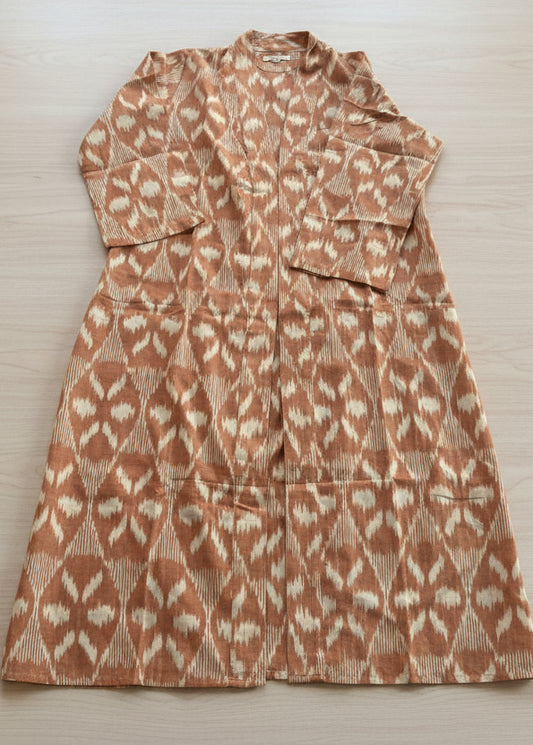 Long Linen Cotton Shrug SL292