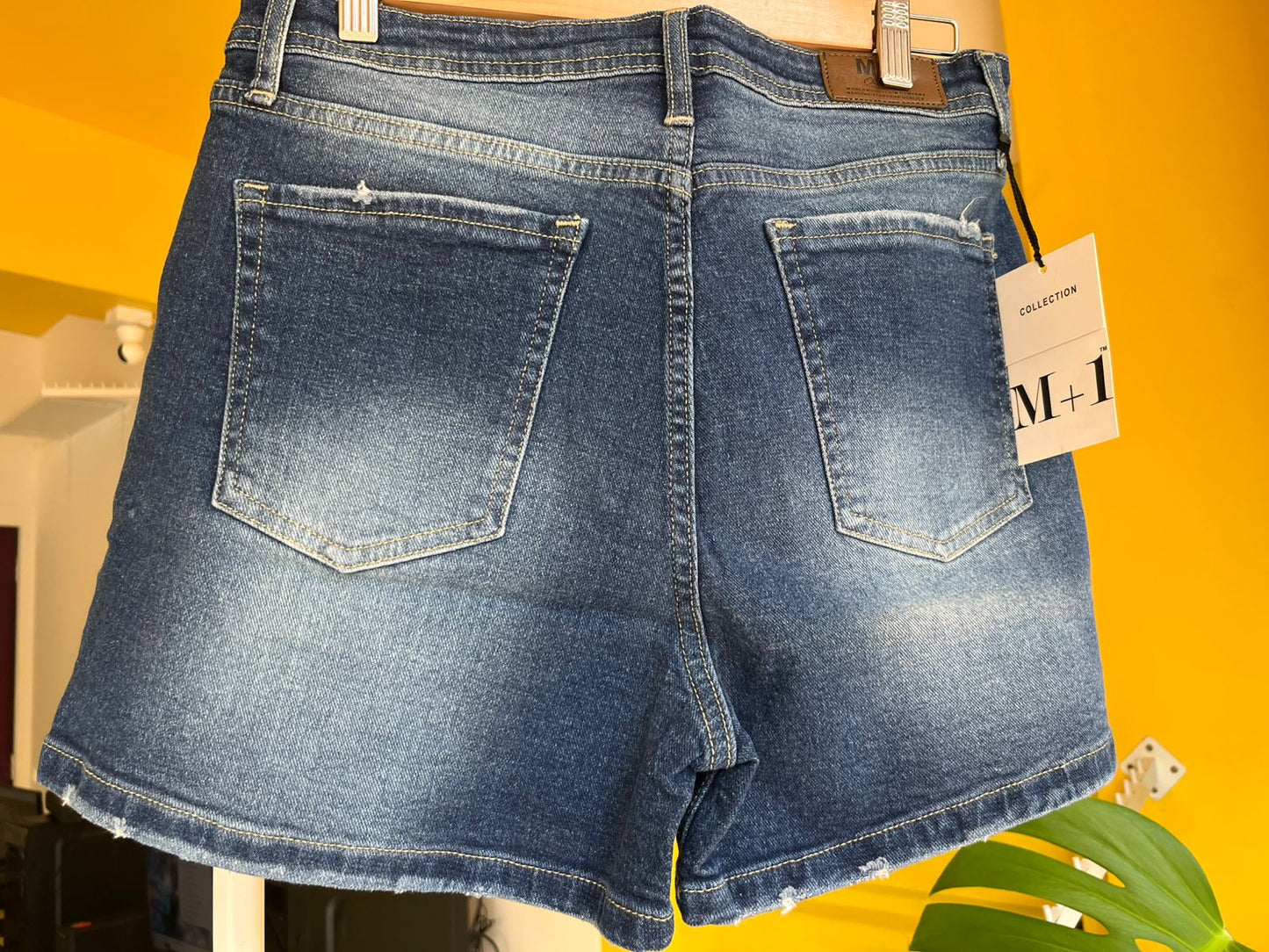 Ripped High-Waist Denim Shorts For Women SL294