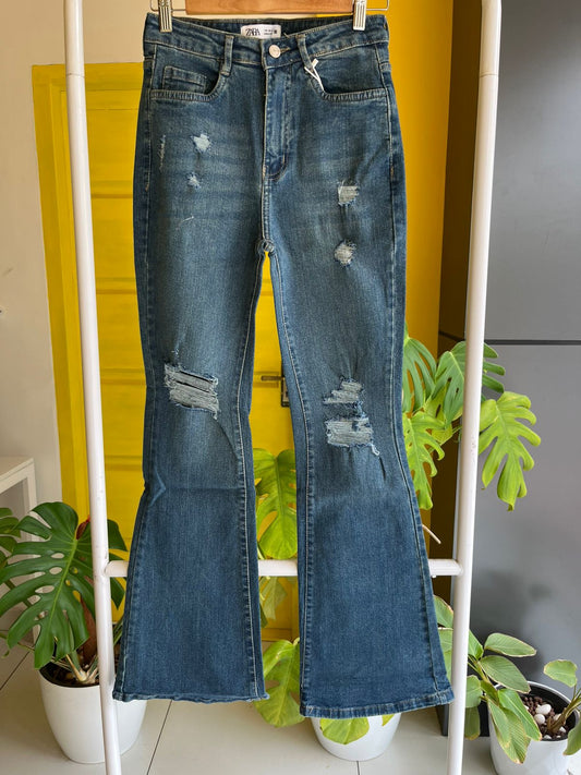 Bell Bottom Jeans For Women SL294