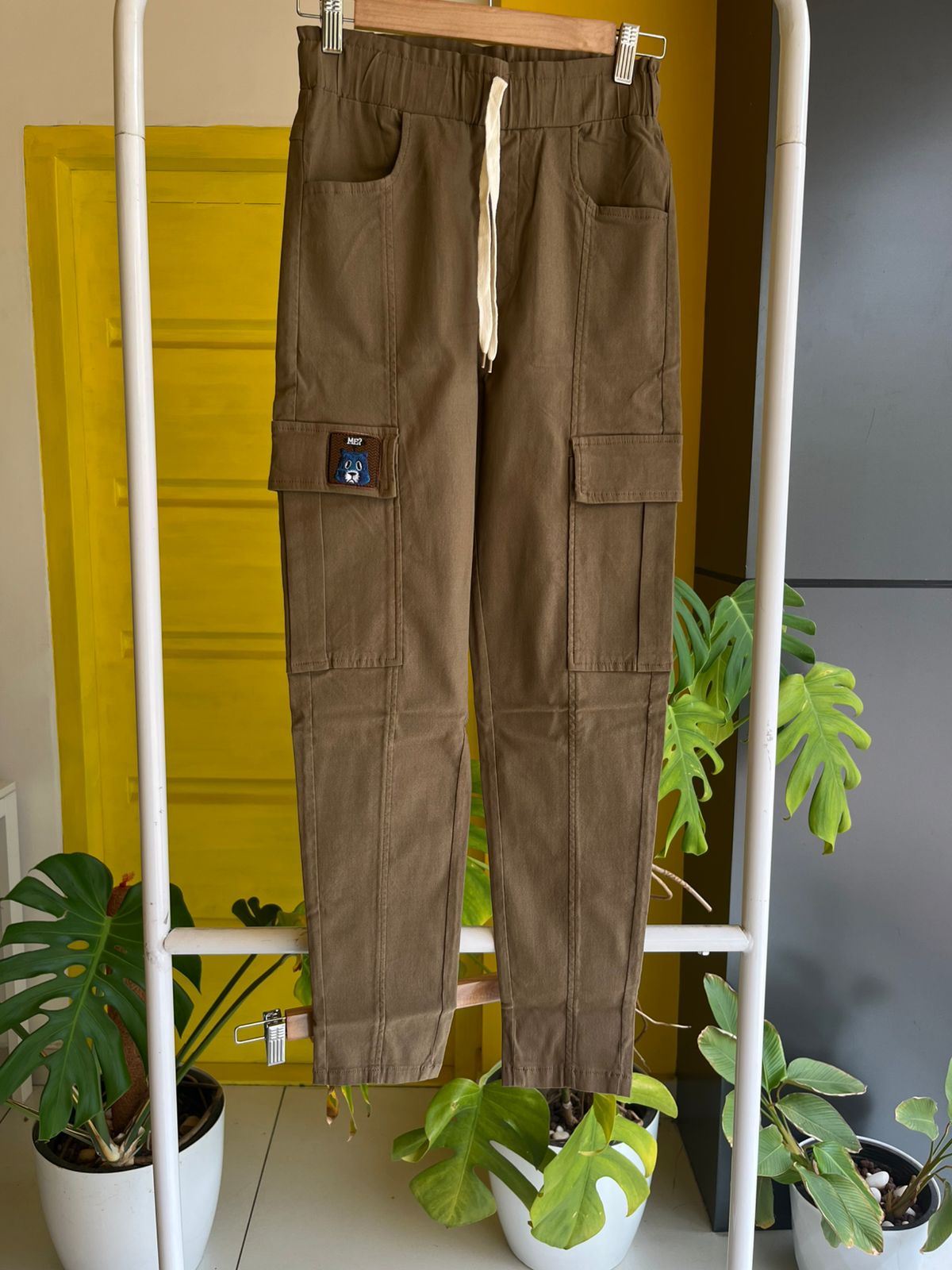 Ladies Cargo Mom Fit SL294