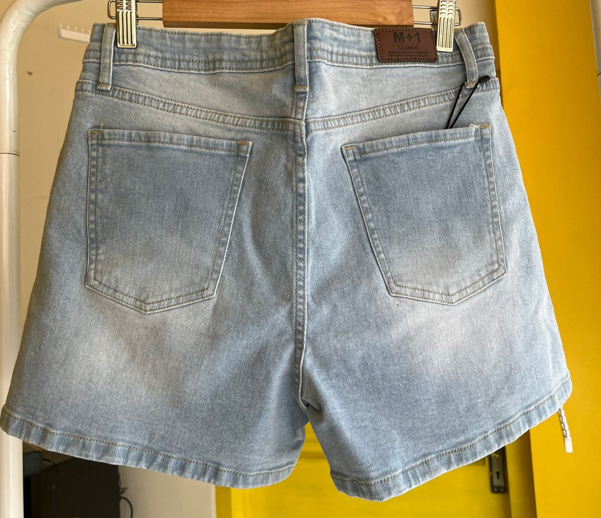 Ripped High-Waist Denim Shorts For Women SL294