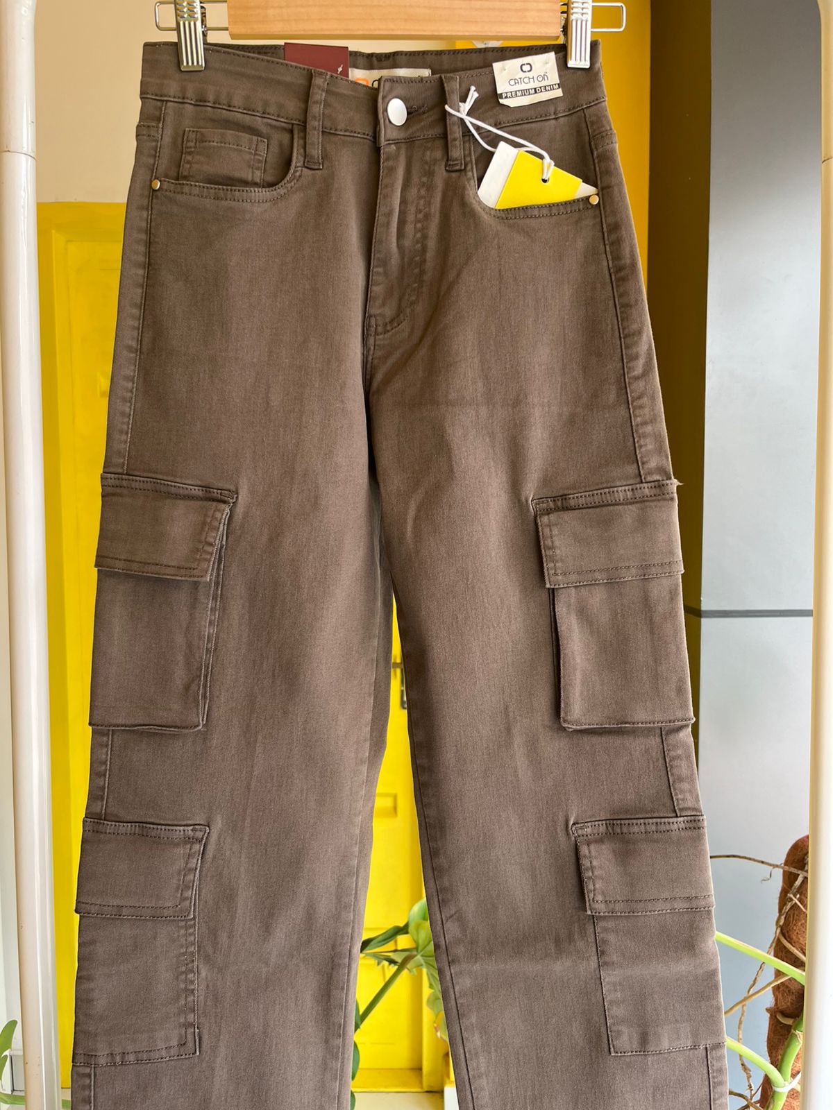 Ladies Cargo Jeans SL294