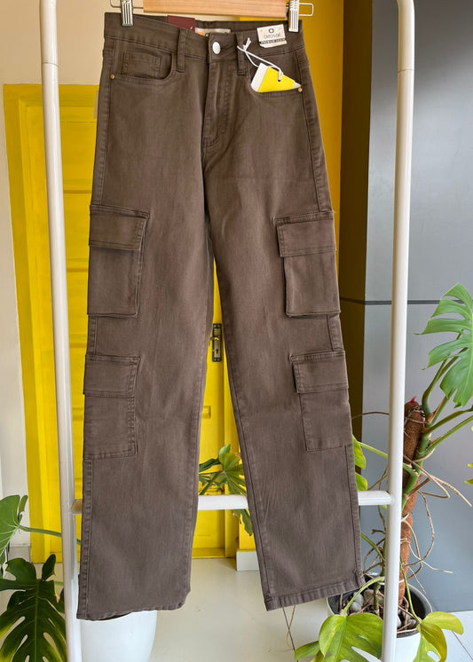 Ladies Cargo Jeans SL294