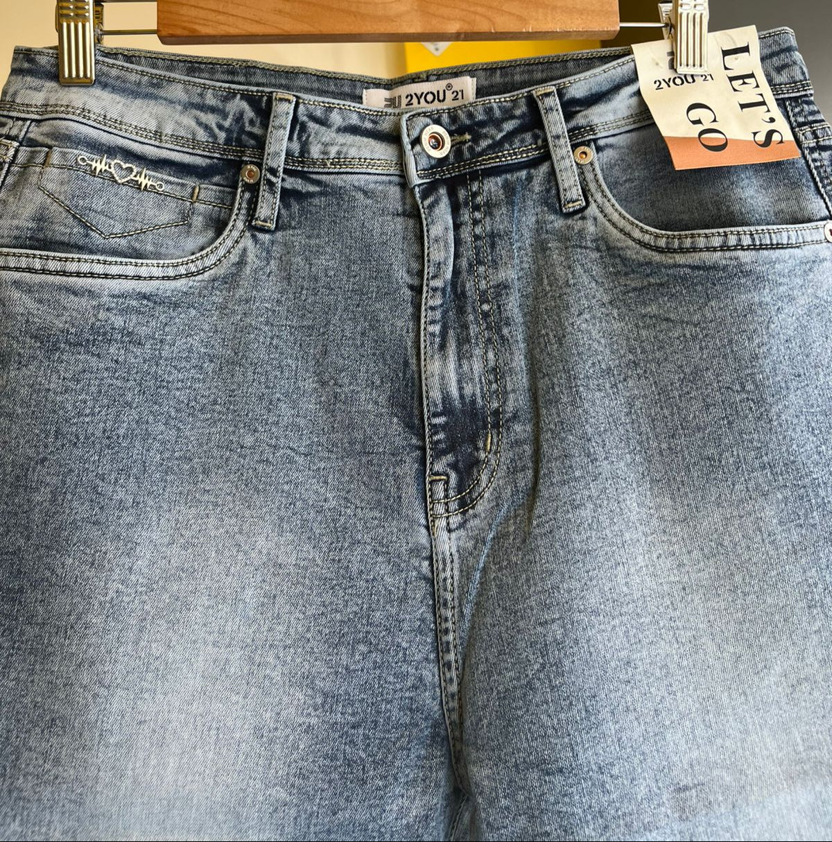 Straight Fit  Jeans For Women SL294