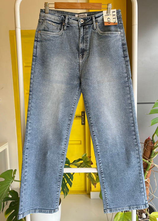Straight Fit  Jeans For Women SL294
