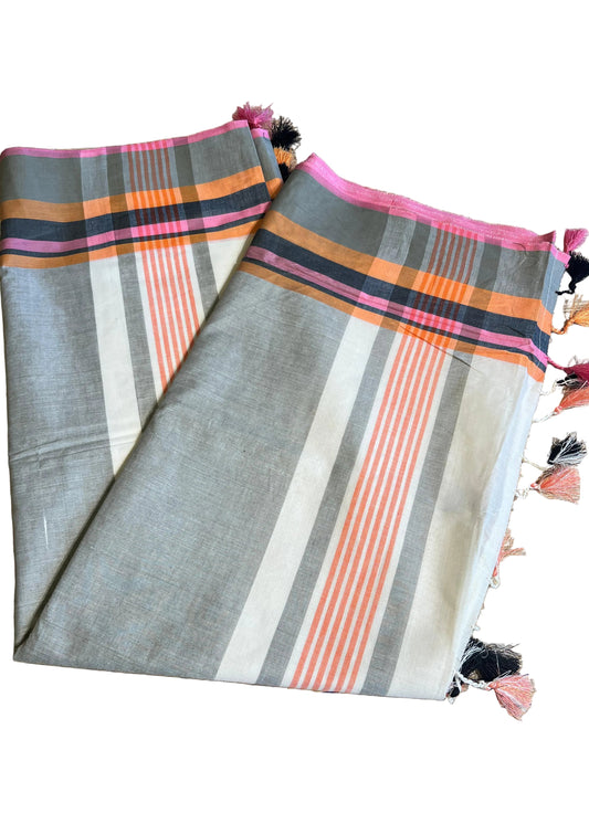 Southloom Cotton Mulloth Saree SL150