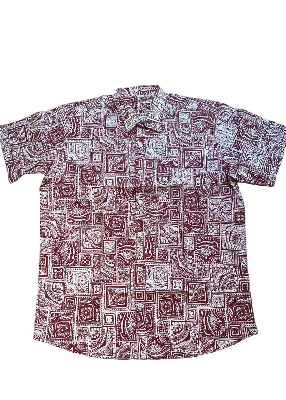 Cotton Printed Half Sleeve Shirt SL234