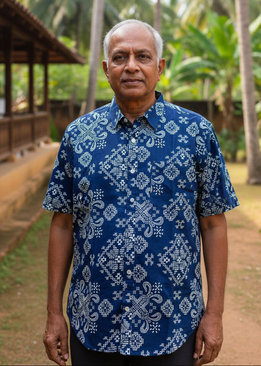 Cotton Printed Half Sleeve Shirt SL234