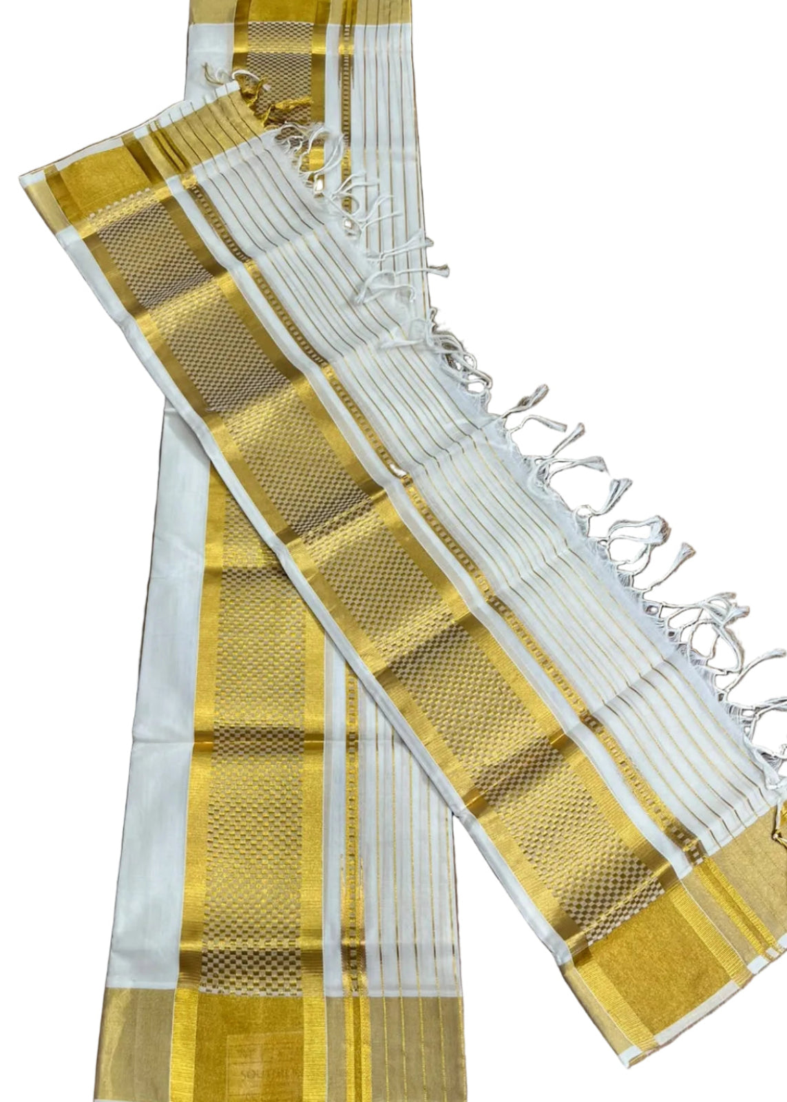 Southloom Cotton Handloom Set Mundu  SL619