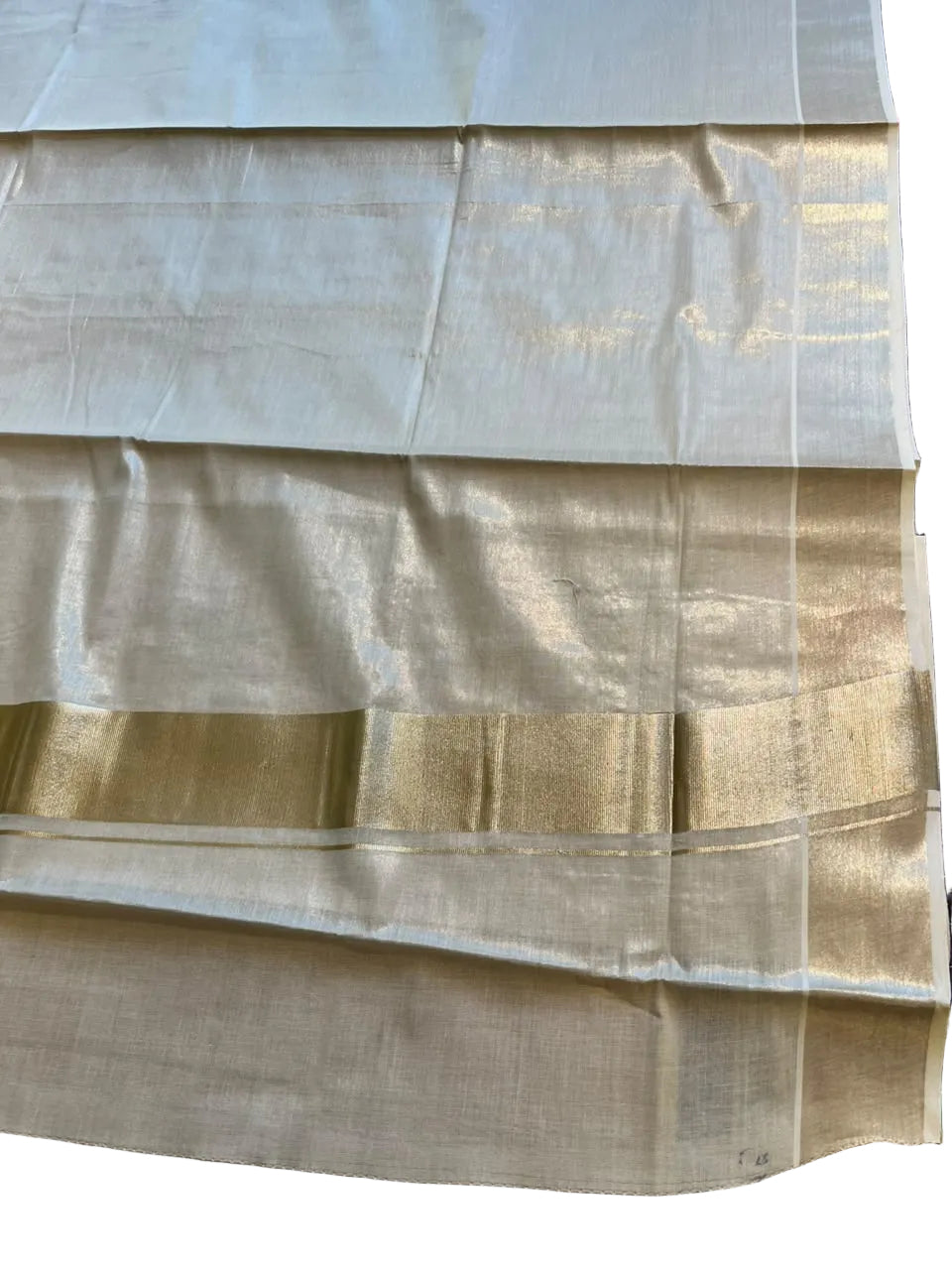 Southloom Kerala Tissue Saree With Kasavu Borders