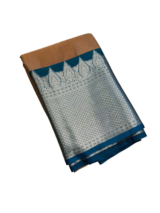 Southloom Banarasi Semi Silk Saree with Woven Work on Body