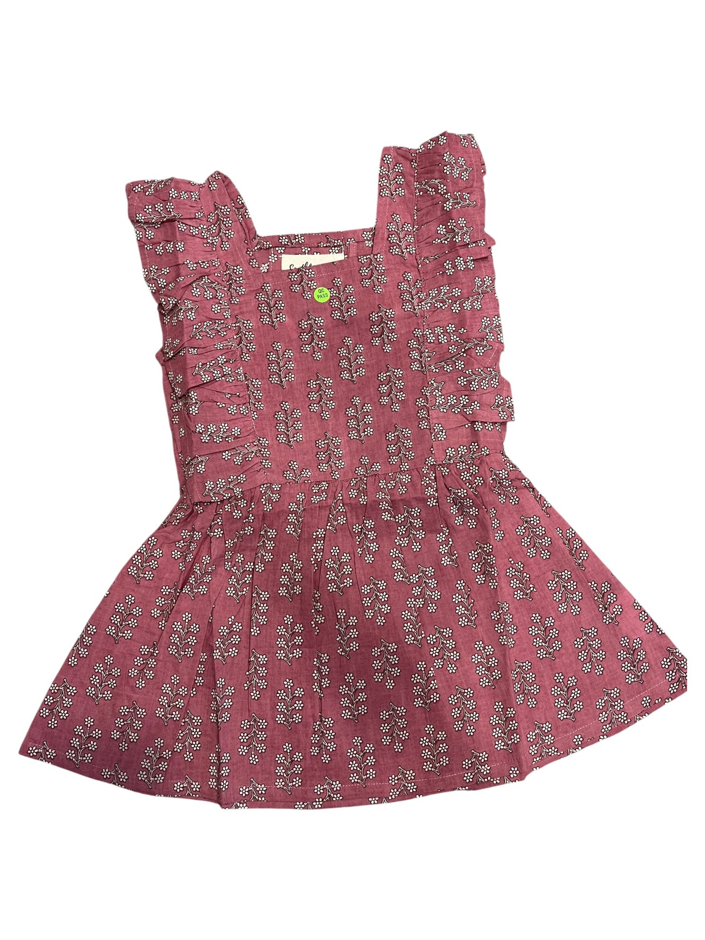 Southloom Pure Cotton Jaipur Printed Frocks for Girls (Age 1-2)