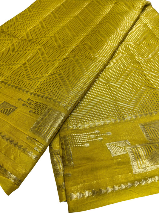 Southloom Georgete Banarasi Silk Saree with Woven Work on Body and Borders