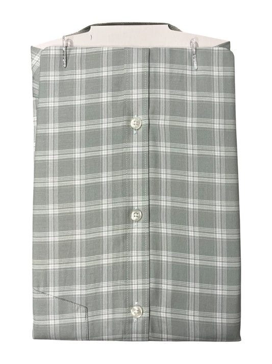 Southloom Pure Cotton Gray Cheack Shirt (XL FS)