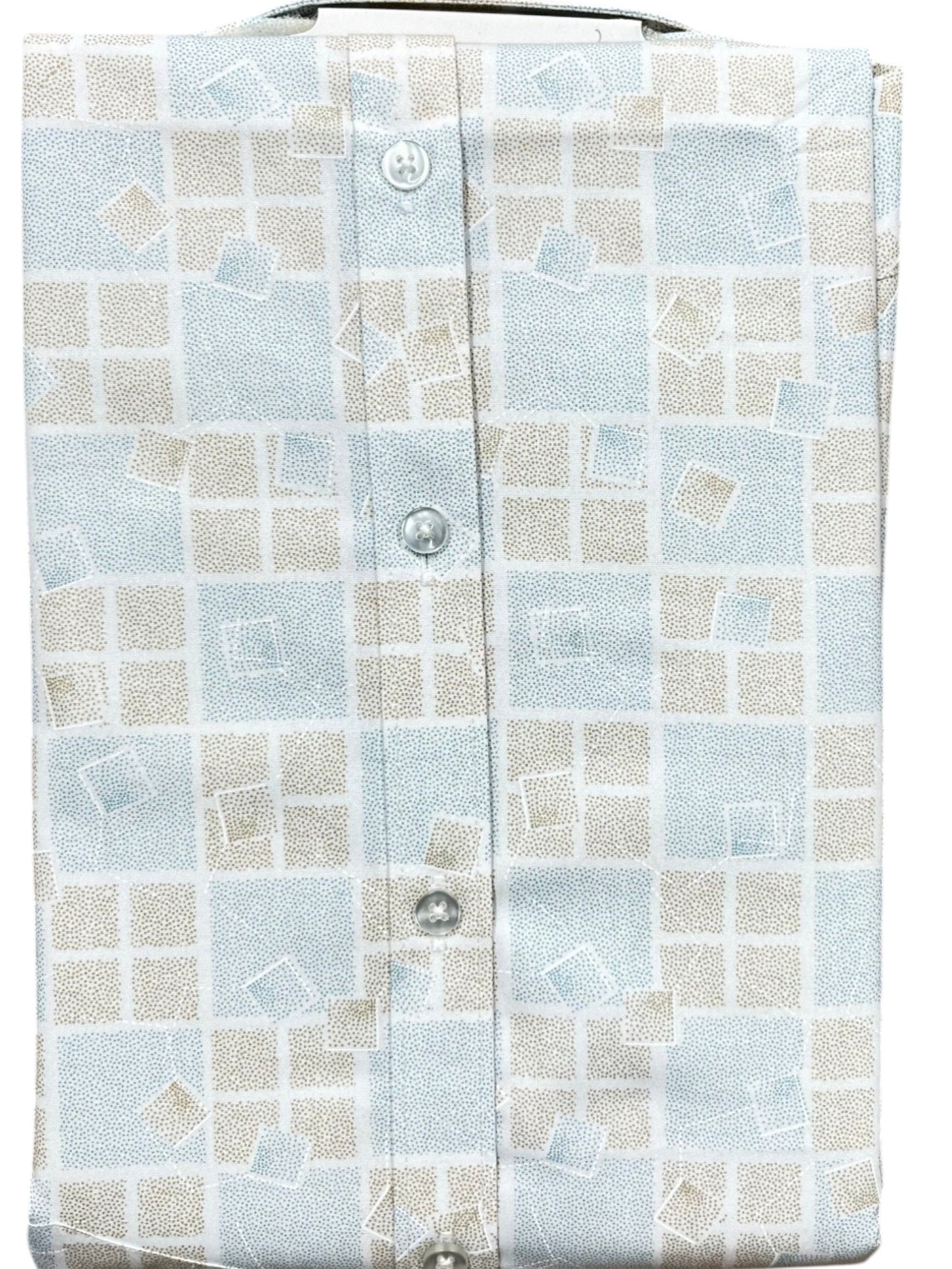 Southloom Pure Cotton Beige Printed Shirt SLSHIRT 40HS