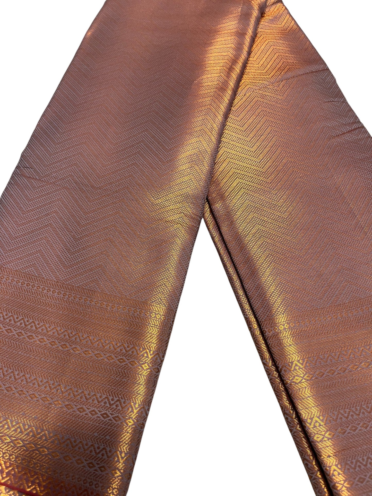 Southloom Premium Semi Silk Zari Work Brocade Saree in Bridal Grey with Matching Pallu