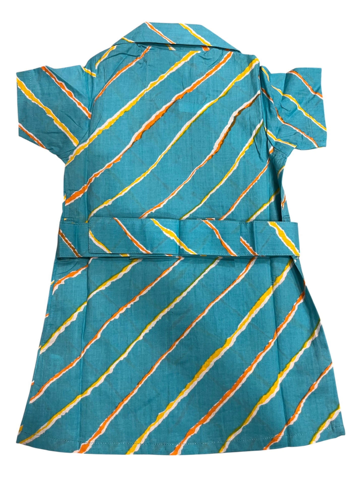 Southloom Pure Cotton Jaipur Printed Frocks for Girls (Age 1-2)