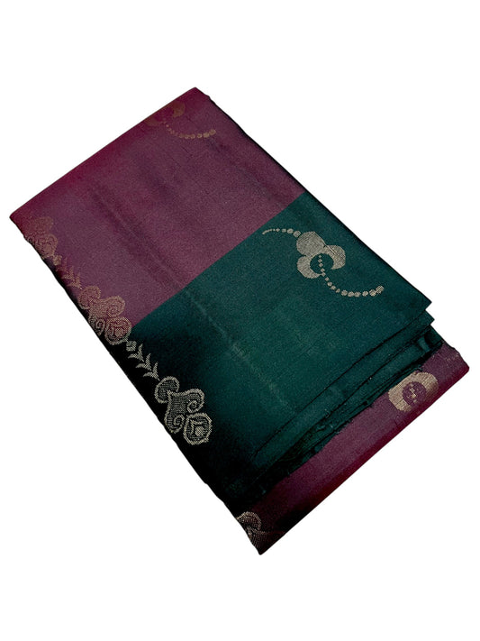 Southloom Pure Handloom Kanchipuram Silk Saree with Butta Work
