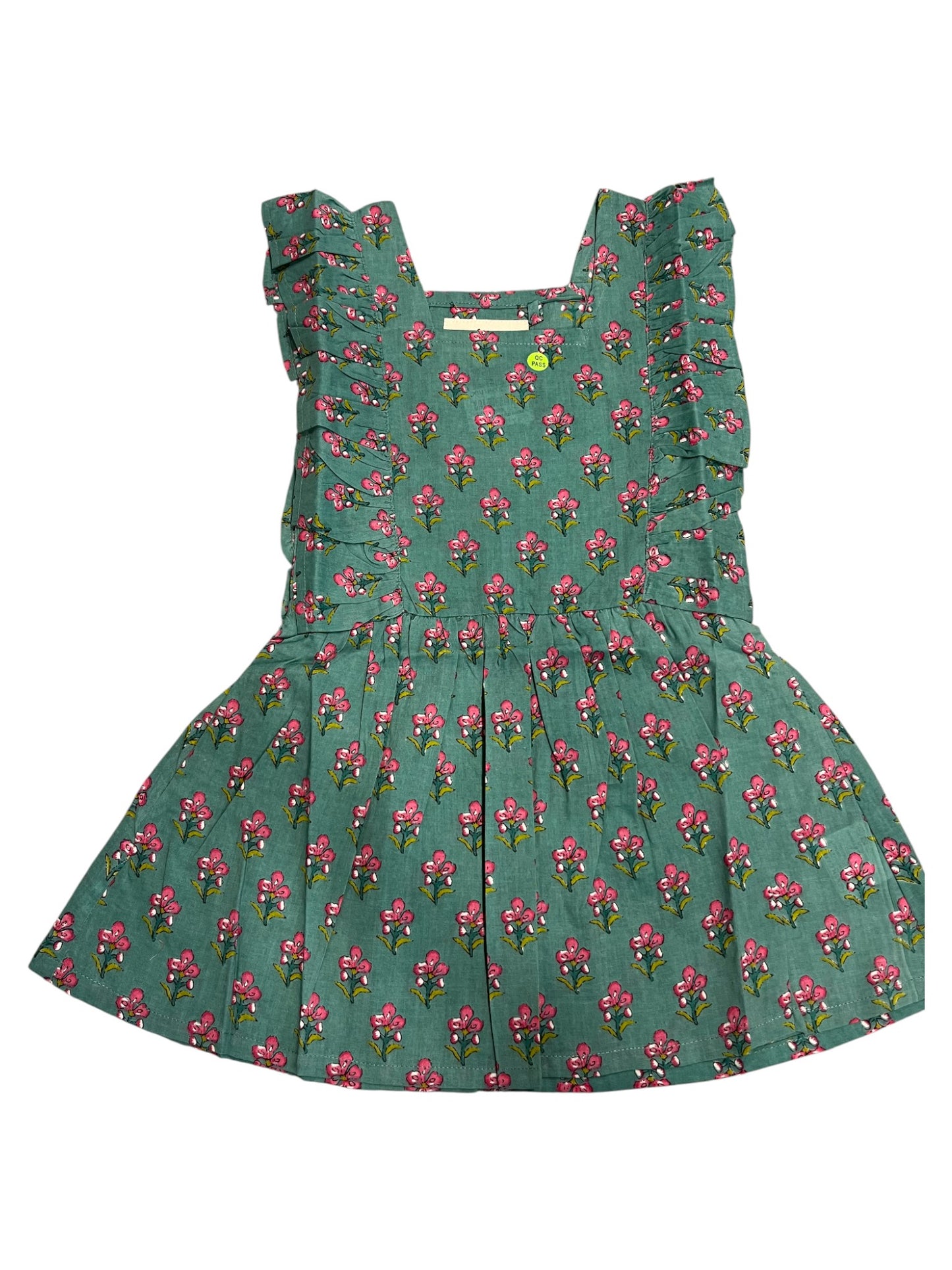 Southloom Pure Cotton Jaipur Printed Frocks for Girls (Age 1-2)