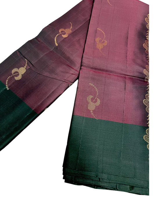 Southloom Pure Handloom Kanchipuram Silk Saree with Butta Work