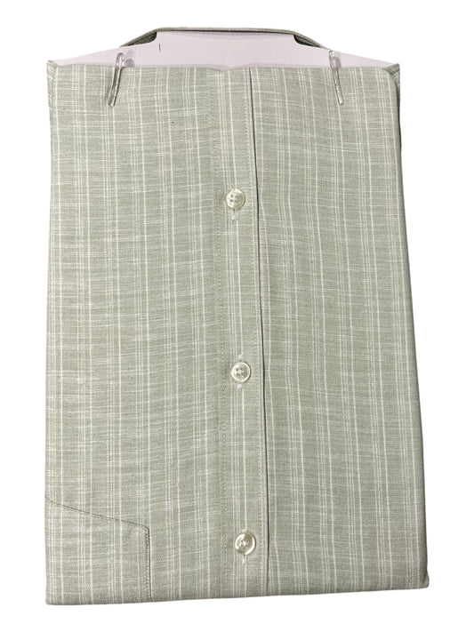 Southloom Pure Cotton Green Lines Shirt (XL FS)