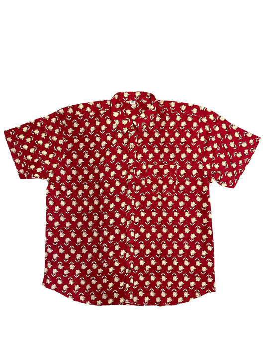 Southloom Jaipur Pure Cotton Printed Shirt For Men (5XL)