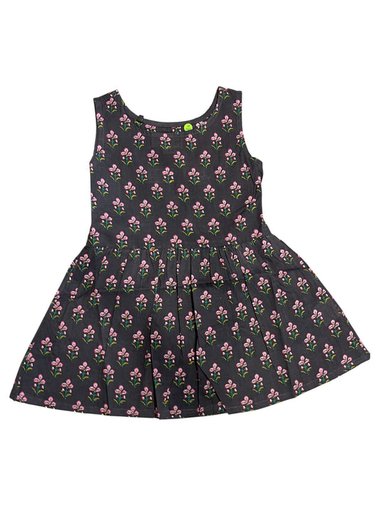 Southloom Pure Cotton Jaipur Printed Frocks for Girls (Age 1-2)