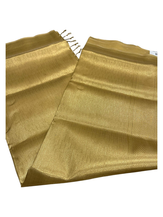 Southloom Tissu Semi Silk Saree with Golden Work on Body