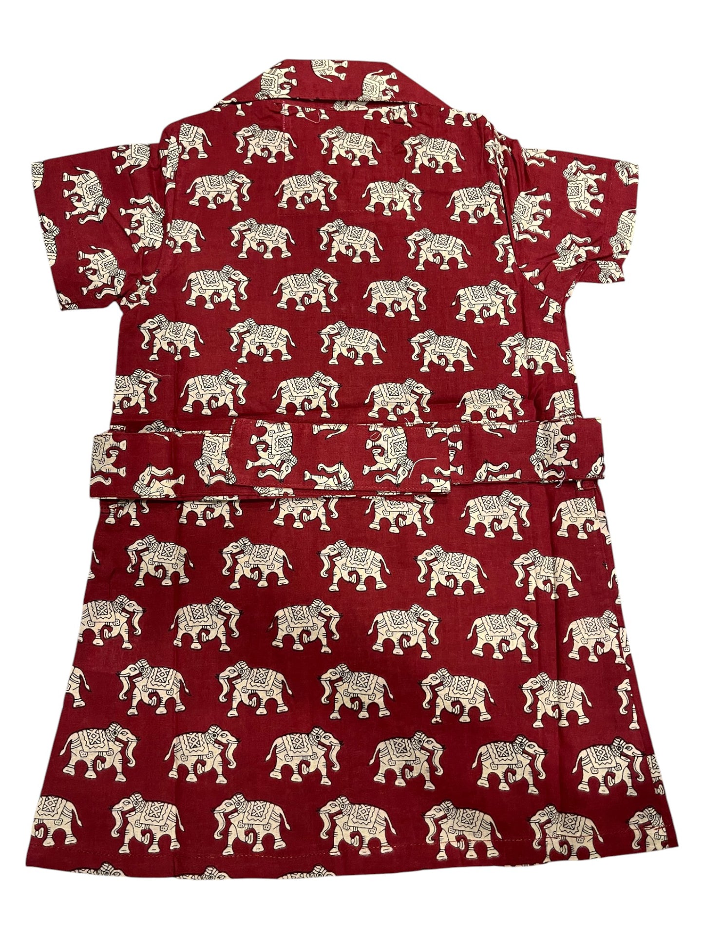 Southloom Pure Cotton Jaipur Printed Frocks for Girls (Age 1-2)