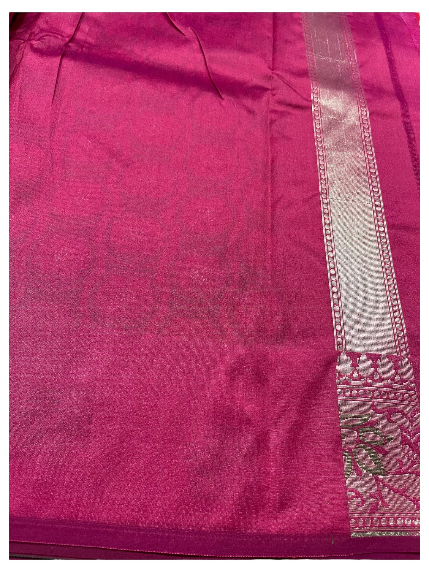 Southloom  Banarasi Silk Saree with Woven Work on Body and Borders