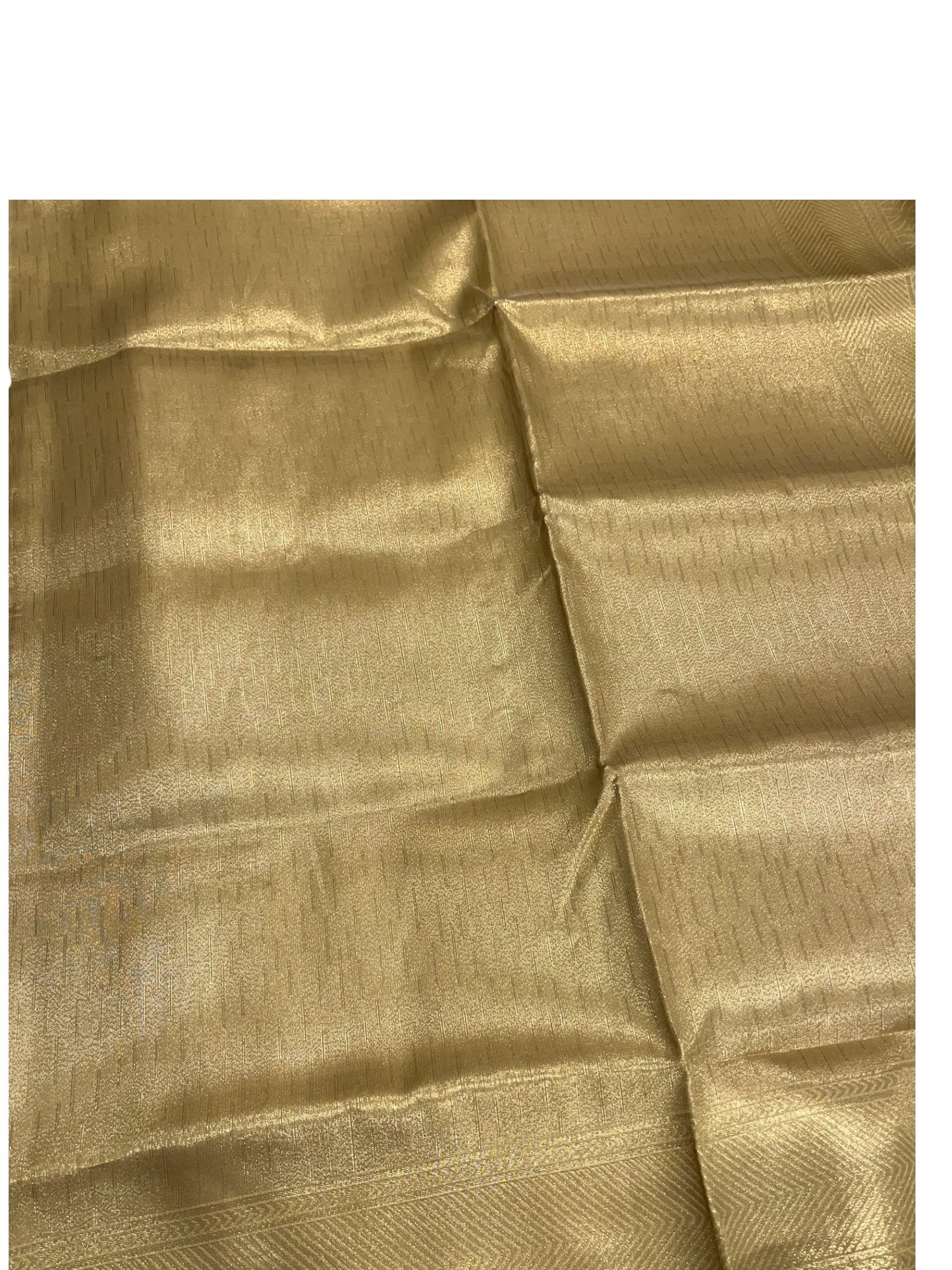 Southloom Tissu Semi Silk Saree with Golden Work on Body