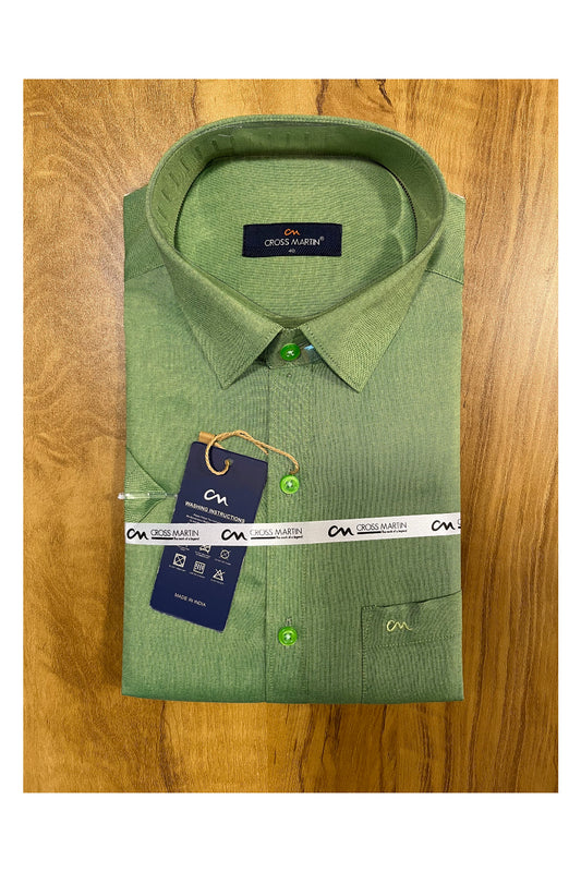 Pure Cotton Green Shirt (40 HS)