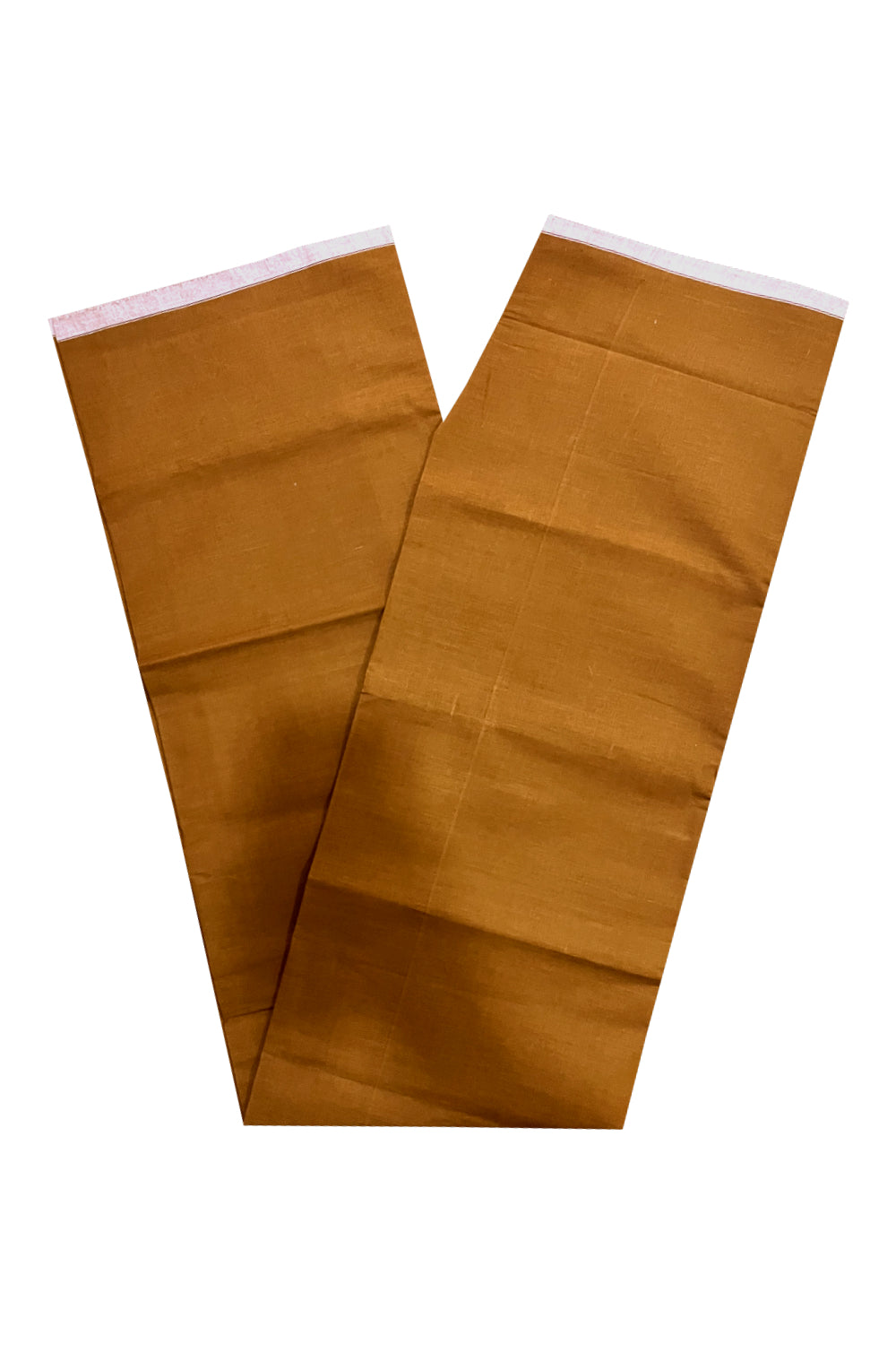 Southloom Brownish Yellow Single Mundu / Otta Mundu / Lungi (South Indian Kerala Dhoti)