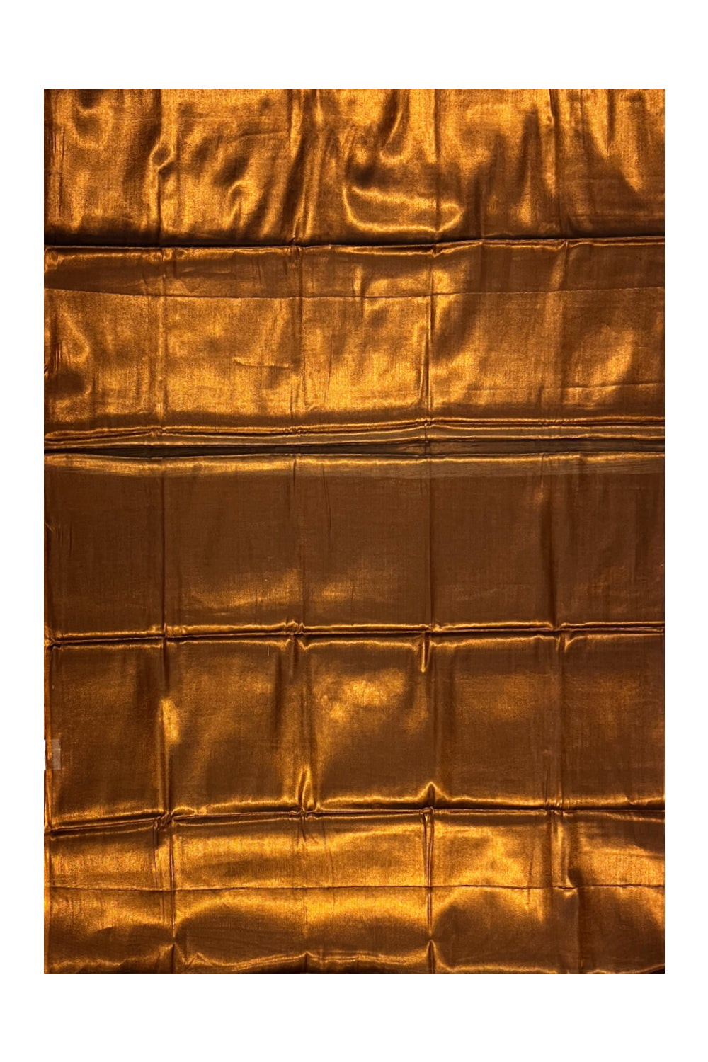 Southloom Semi Silk Brown Tissue Saree With Embroidary Blouse Piece