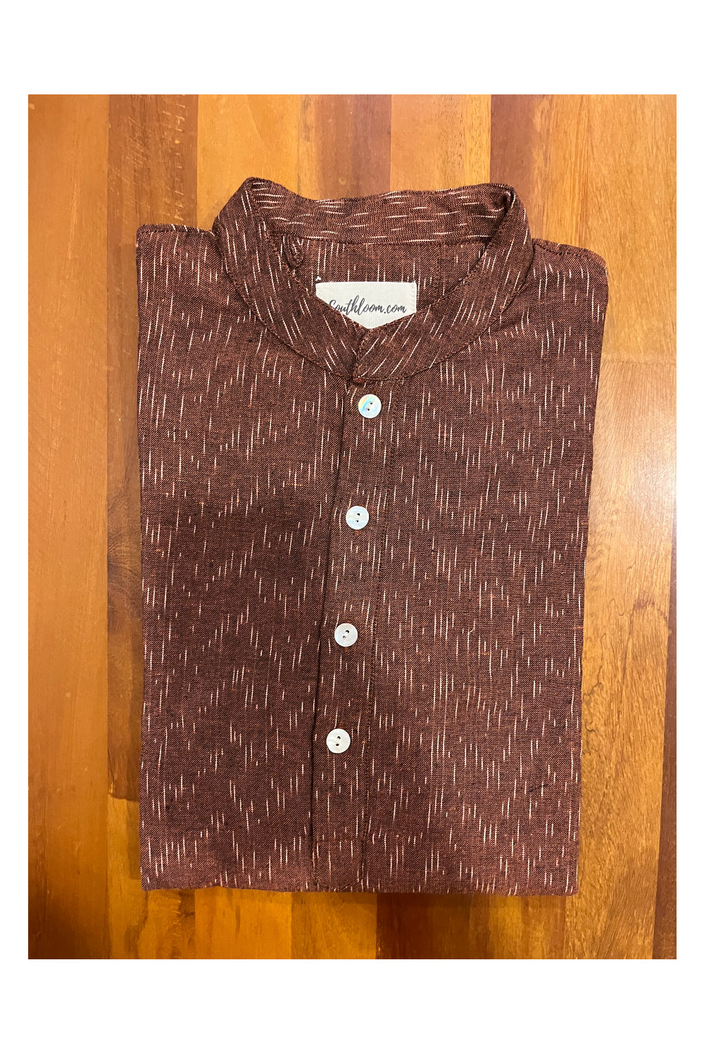 Pure Cotton Jaipur Brown Hand Block Printed Long Kurta