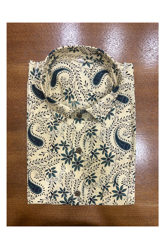 Southloom Jaipur Cotton Hand Block Printed Shirt (Full Sleeves)