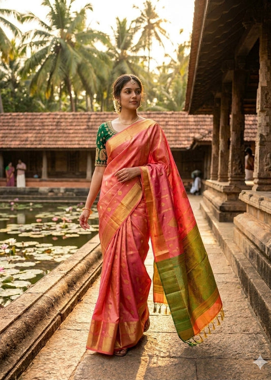 Semi Soft Silk Saree SL228
